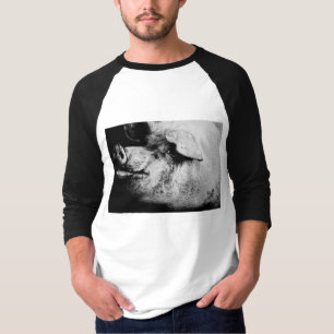 Camiseta retrato de cerdo