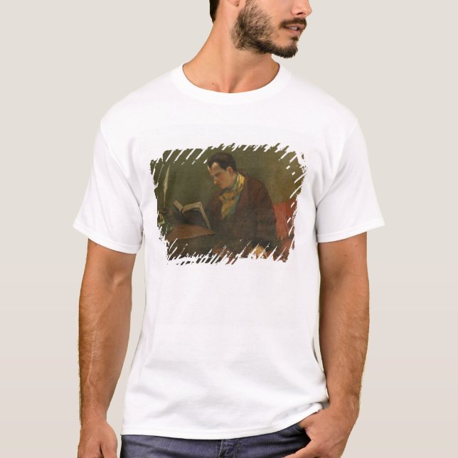 Camiseta Retrato de Charles Baudelaire 1847 (Anverso)