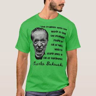 Camiseta Retrato de Charles Bukowski y presupuesto 2
