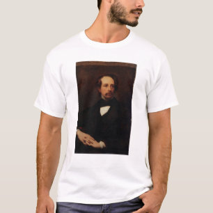 Camiseta Retrato de Charles Dickens 1855