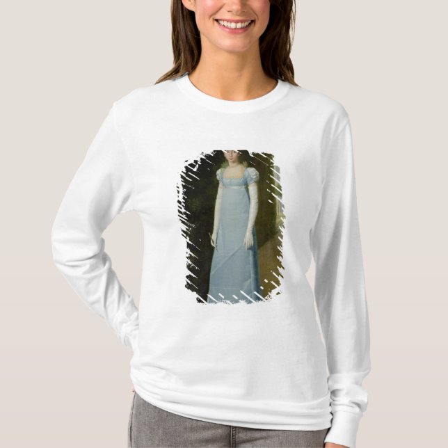 Camiseta Retrato de Charlotte Bonaparte 1808 (Anverso)
