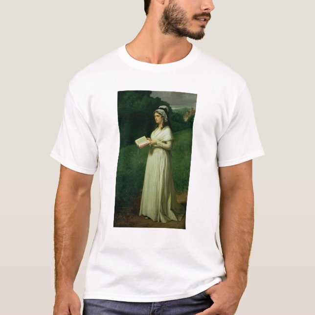Camiseta Retrato de Charlotte Corday (Anverso)