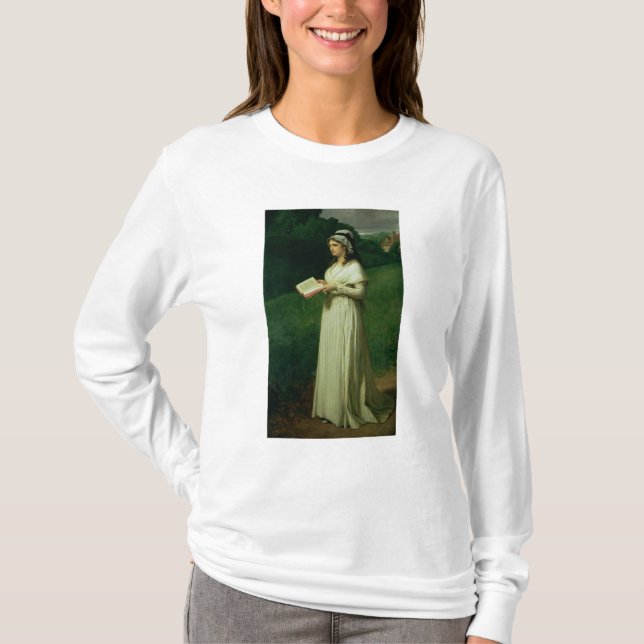 Camiseta Retrato de Charlotte Corday (Anverso)