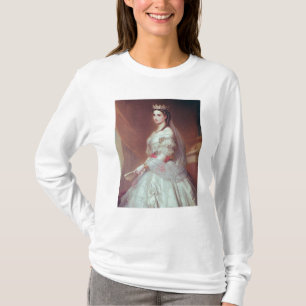 Camiseta Retrato de Charlotte de Saxe-Cobourg-Gotha