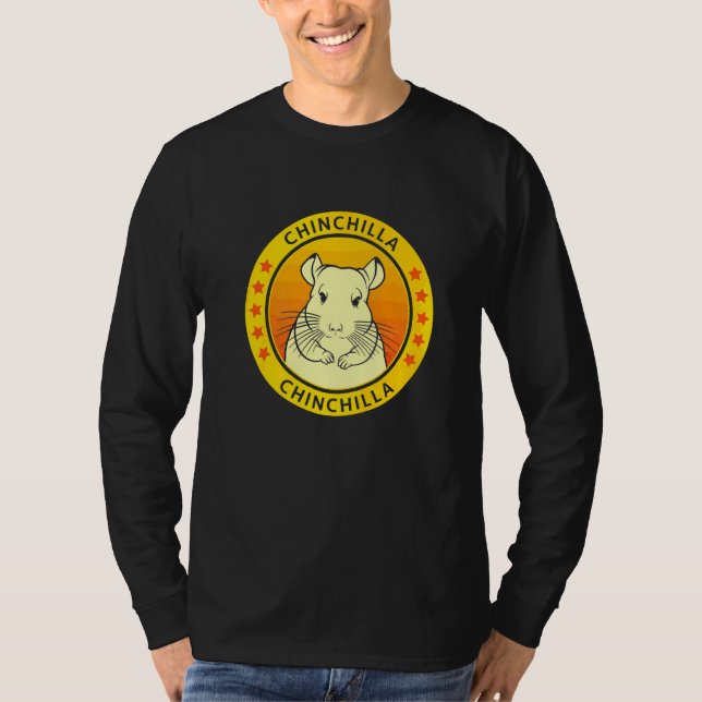 Camiseta Retrato de chinchilla (Anverso)