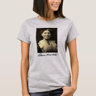 Camiseta Retrato de Clara Barton