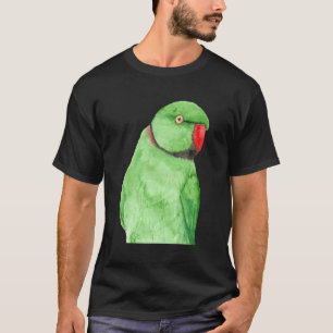 Camiseta Retrato de color de agua de paracaídas de anillo R