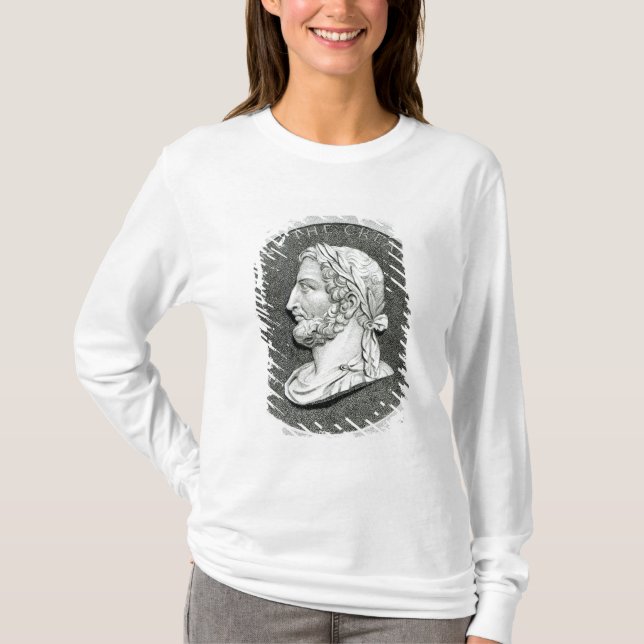 Camiseta Retrato de Constantina el grande (Anverso)