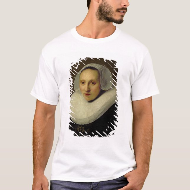 Camiseta Retrato de Cornelia Pronck, esposa de Albert (Anverso)