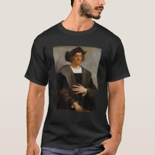 Camiseta Retrato de Cristóbal Colón