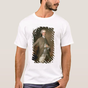 Camiseta Retrato de David Garrick (1717-79), 1742 (aceite