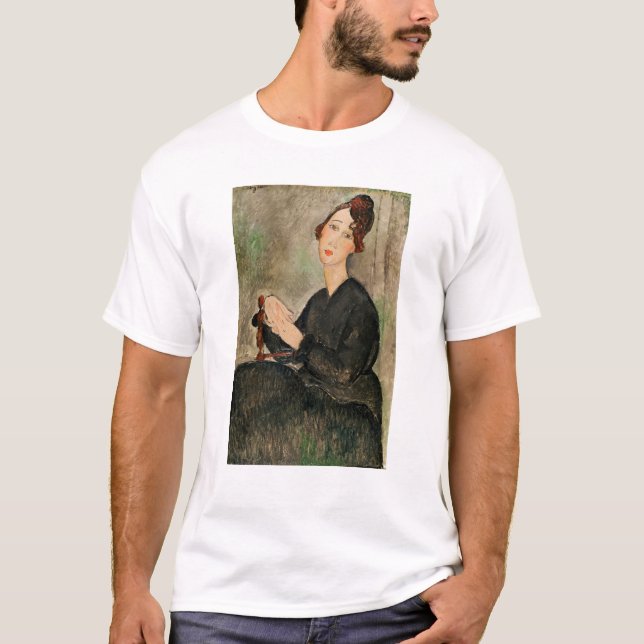 Camiseta Retrato de Dedie Hayden, 1918 (Anverso)