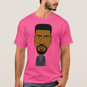 Camiseta Retrato De Denzel. 2