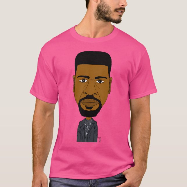 Camiseta Retrato De Denzel. 2 (Anverso)
