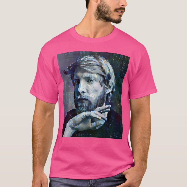 Camiseta Retrato de Domhnall Gleeson (Anverso)