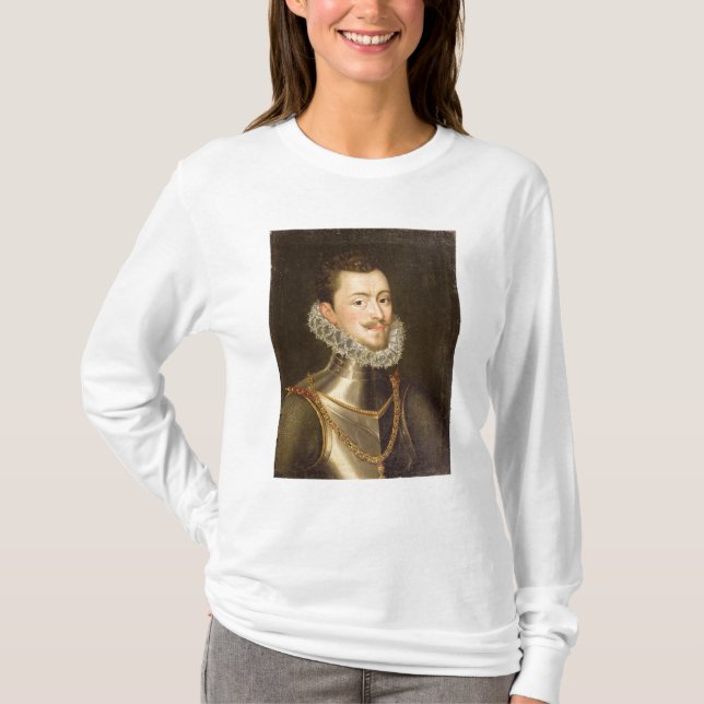 Camiseta Retrato de Don Juan de Austria (Anverso)