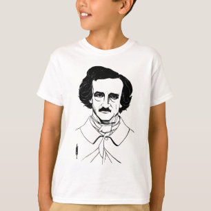 Camiseta Retrato de Edgar Allan Poe