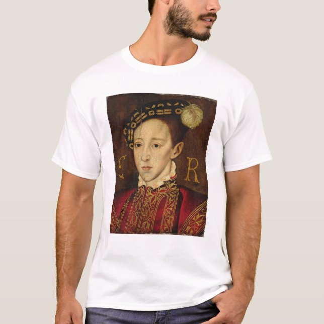 Camiseta Retrato de Edward VI (Anverso)