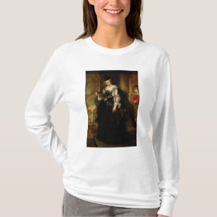 Camiseta Retrato de Elena Fourment con un coche, c.1639