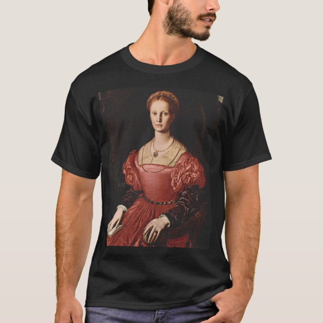 Camiseta Retrato de Elizabeth Bathory (Anverso)