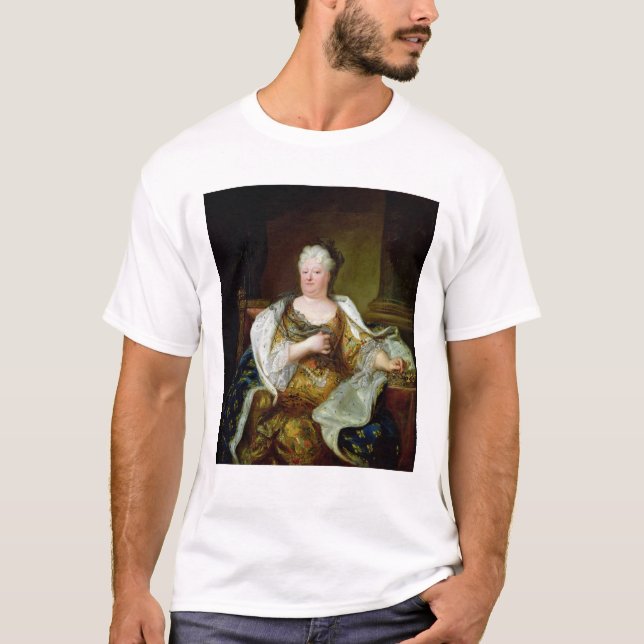 Camiseta Retrato de Elizabeth Charlotte de Baviera (Anverso)