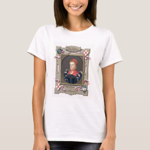 Camiseta Retrato de Elizabeth Fitzgerald (c.1528-89) Count