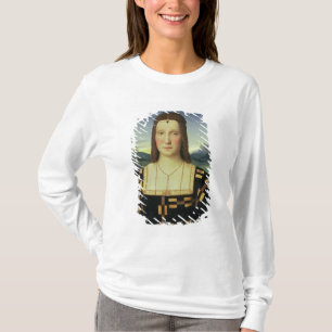 Camiseta Retrato de Elizabeth Gonzaga, c.1504 (aceite en el