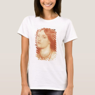 Camiseta Retrato de Elizabeth Siddal (1834-62), 1860 (rojo