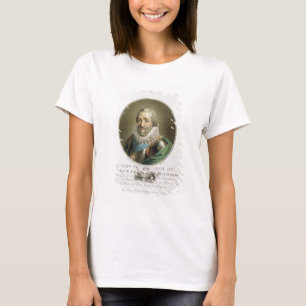 Camiseta Retrato de Enrique IV, rey de Francia y de Navarra