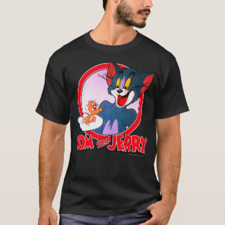 Camiseta Retrato De Estilo Tom Y Jerry Retro