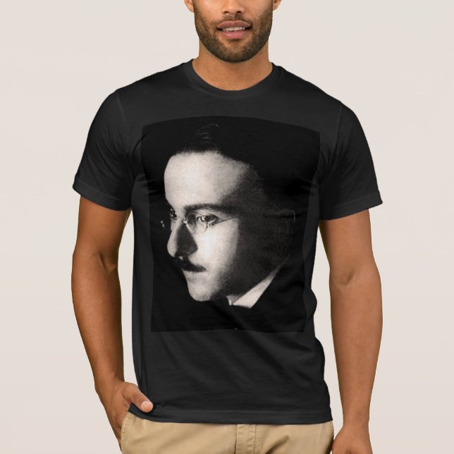 CAMISETA RETRATO DE FERNANDO PESSOA: EL ICONO POETA DE LISB (Anverso)