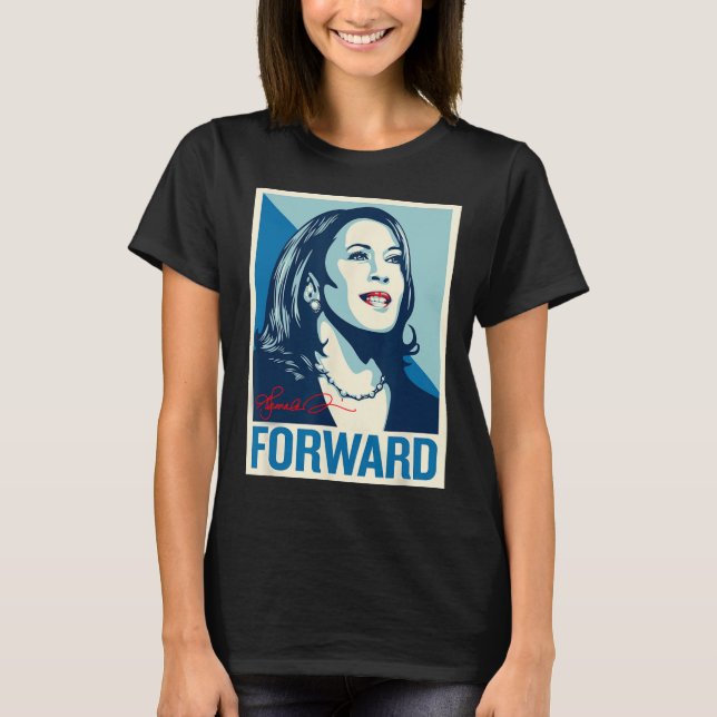 Camiseta Retrato de Foward Kamala (Anverso)