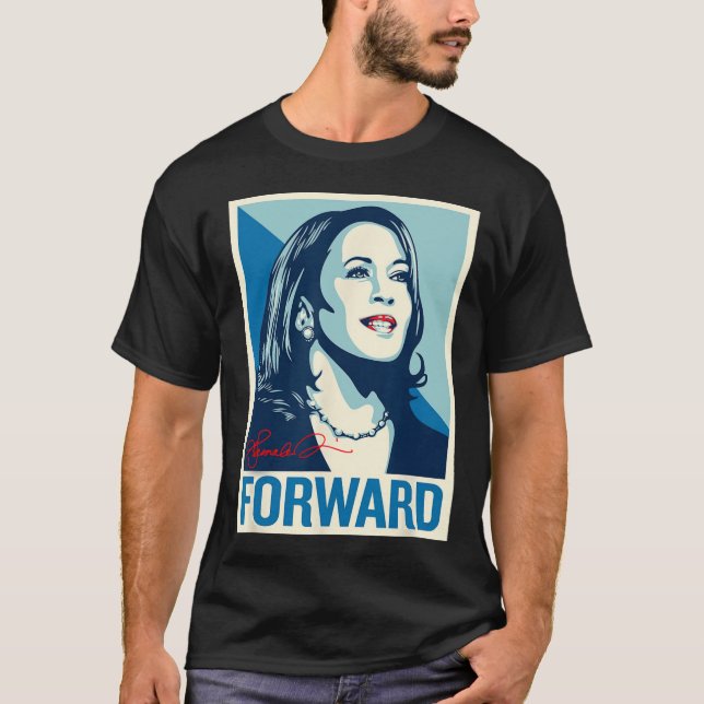 Camiseta Retrato de Foward Kamala (Anverso)