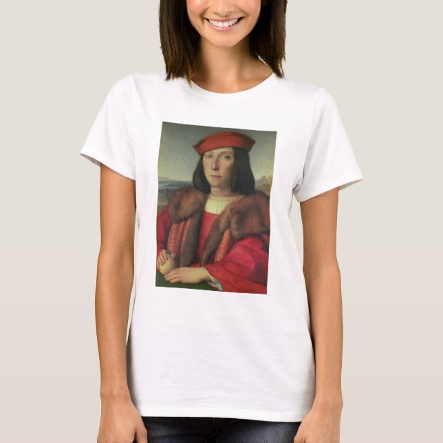Camiseta Retrato de Francesco della Rovere, duque de Urbino (Anverso)