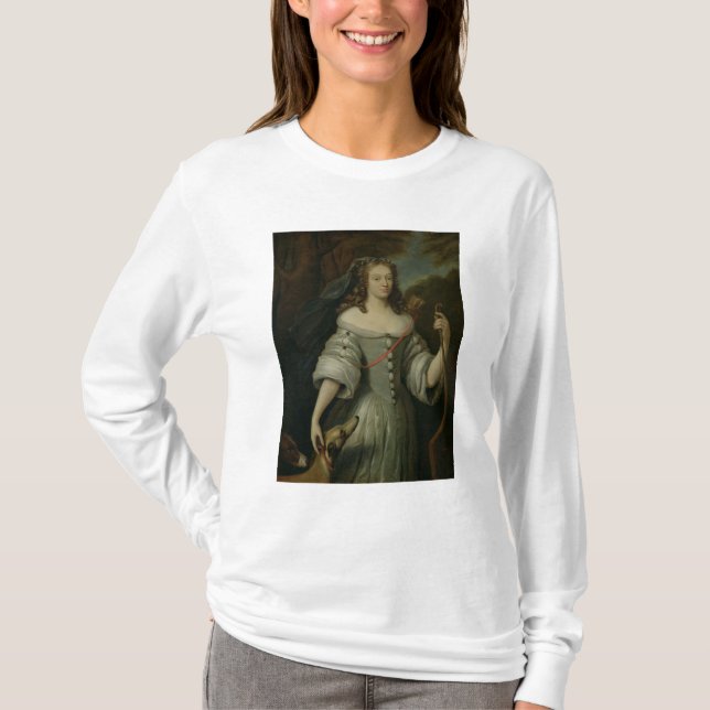 Camiseta Retrato de Francoise Louise de la Baume (Anverso)