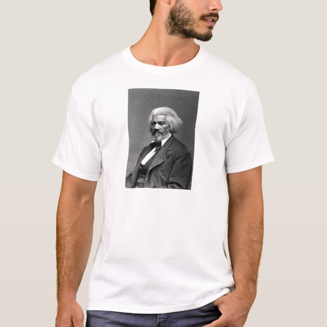Camiseta Retrato de Frederick Douglass de George K. Warren (Anverso)