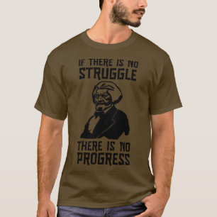Camiseta Retrato De Frederick Douglass Sin Lucha Sin Progre