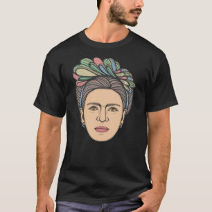 Camiseta Retrato de Frida Kahlo