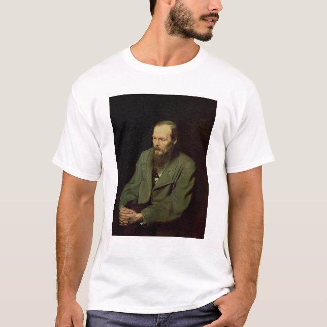 Camiseta Retrato de Fyodor Dostoyevsky 1872 (Anverso)