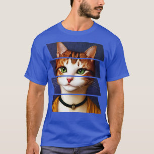 Camiseta Retrato de gato
