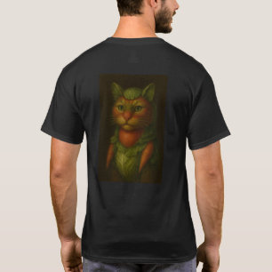 Camiseta Retrato de gato renacentista