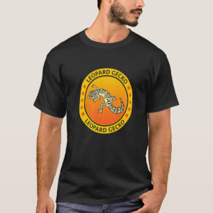 Camiseta Retrato de Gecko Leopard