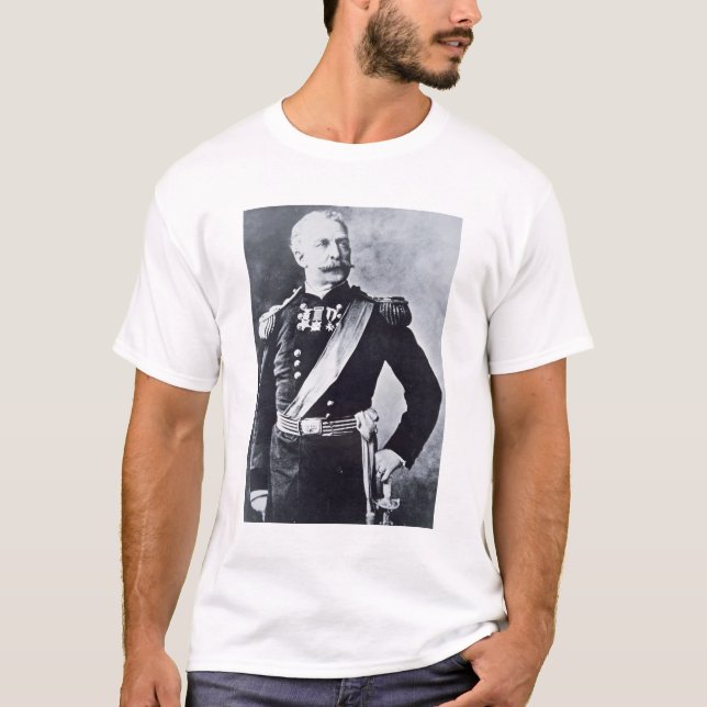 Camiseta Retrato de general de brigada Nelson A. Miles (183 (Anverso)