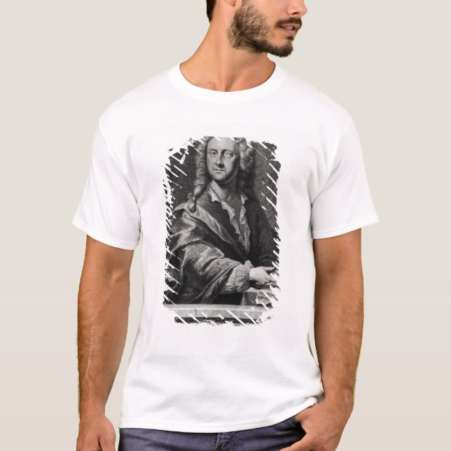 Camiseta Retrato de Georg Philipp Telemann (Anverso)