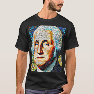 Camiseta retrato de George Washington