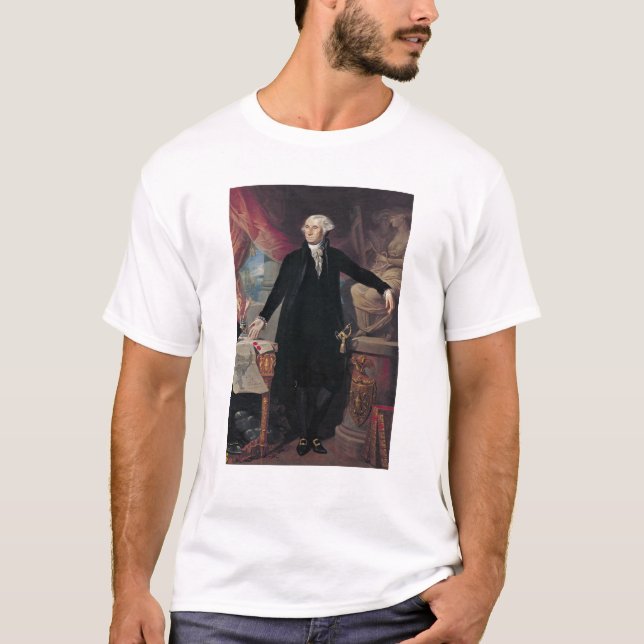 Camiseta Retrato de George Washington, 1796 (Anverso)
