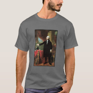 Camiseta Retrato de George Washington Lansdowne