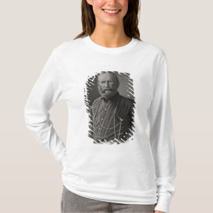 Camiseta Retrato de Giuseppe Garibaldi