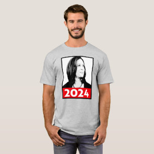 Camiseta Retrato de graffiti de Kamala Harris
