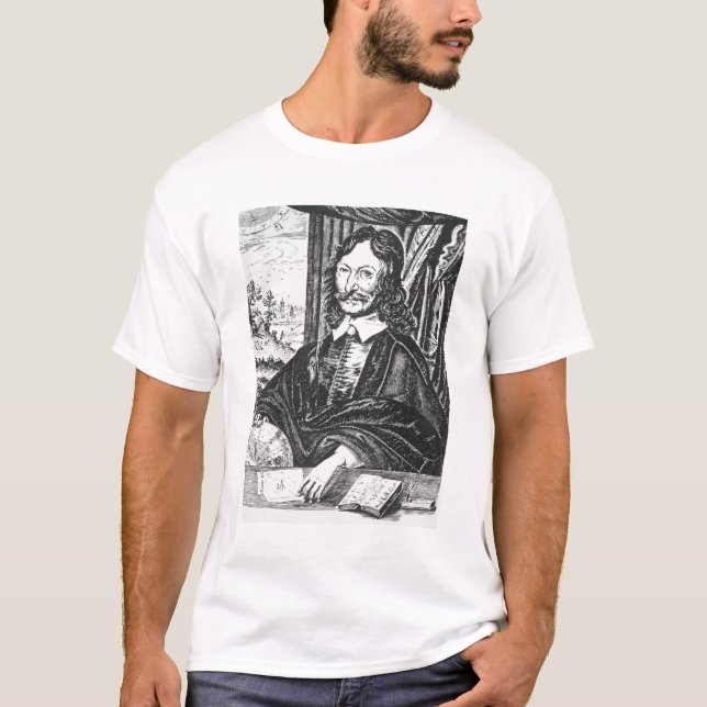 Camiseta Retrato de Guillermo Lilly (1602-81), de su 'Chr (Anverso)